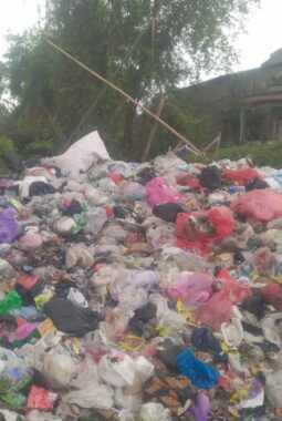 Diduga, Lahan Warga Kronjo Pontang Tangerang Di Jadikan Tempat Pembuangan Sampah