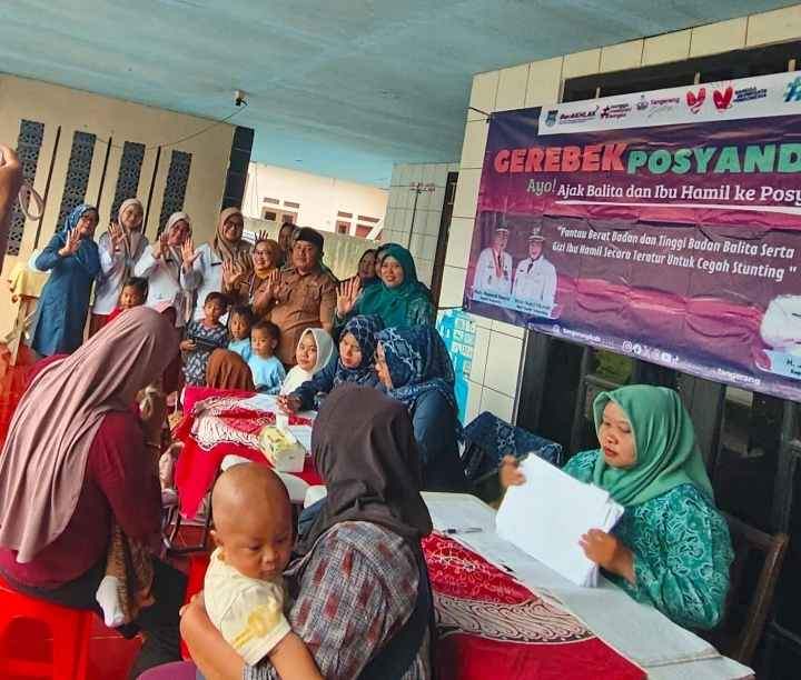 Tekan Angka Stunting, Pemerintah Desa Daon Adakan Gebrak Posyandu di 4 Lokasi